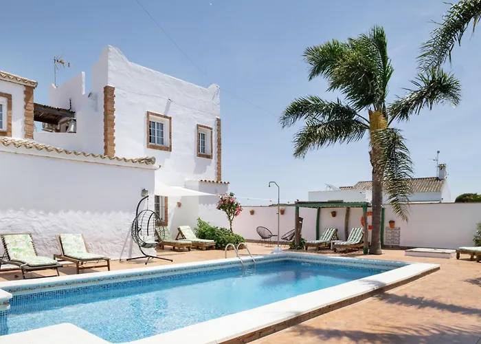 Villa Mayo con piscina privada Conil De La Frontera